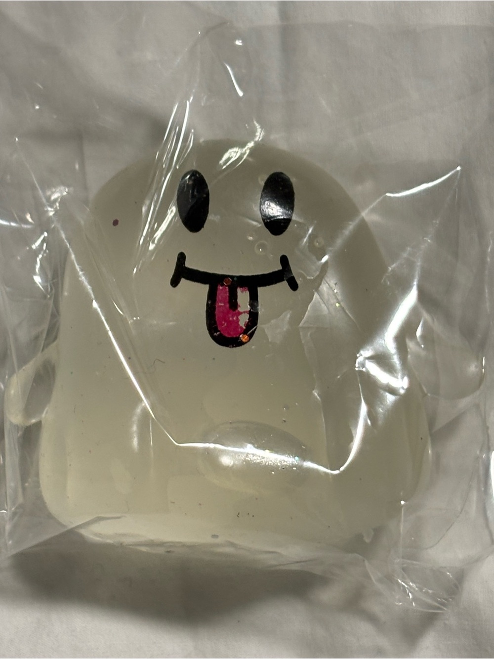 Ghost 👻 Squishy Party Toy - White/Clear Cute Ghost Favor